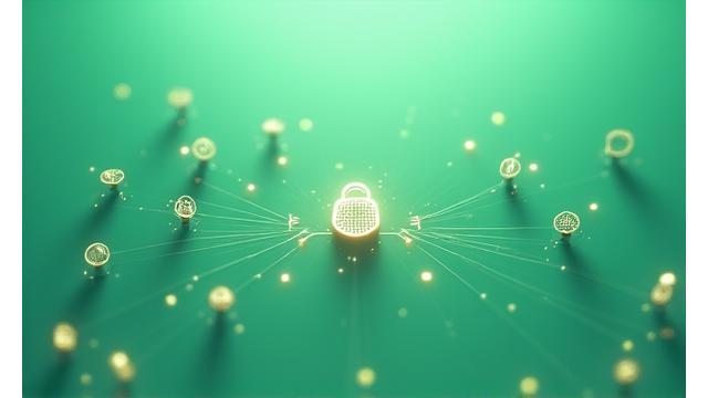 Diagram przepływu danych przedstawiający bezpieczne kanały wymiany informacji